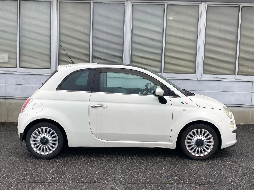 Fiat 500  с аукциона в Японии
