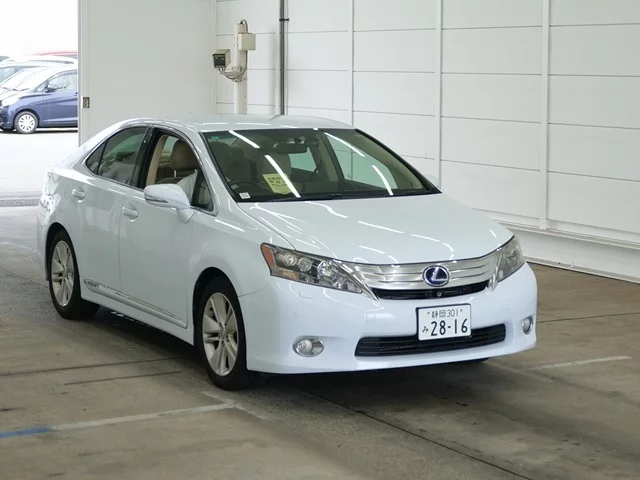 Lexus HS250h  с аукциона в Японии