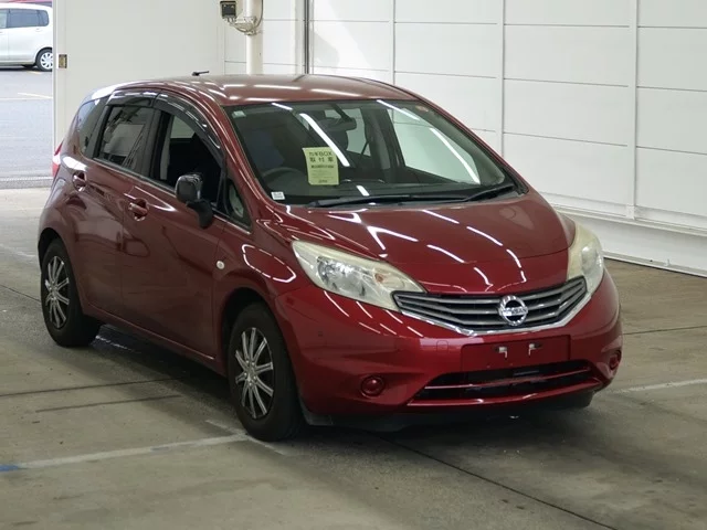 Nissan Note  с аукциона в Японии