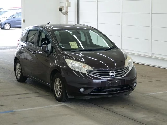 Nissan Note  с аукциона в Японии