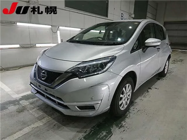 Nissan Note  с аукциона в Японии