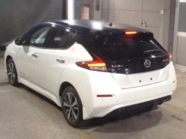 Nissan Leaf  с аукциона в Японии