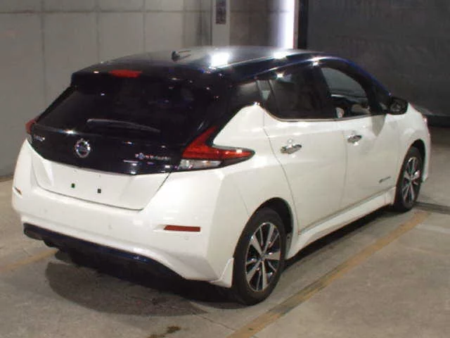 Nissan Leaf  с аукциона в Японии