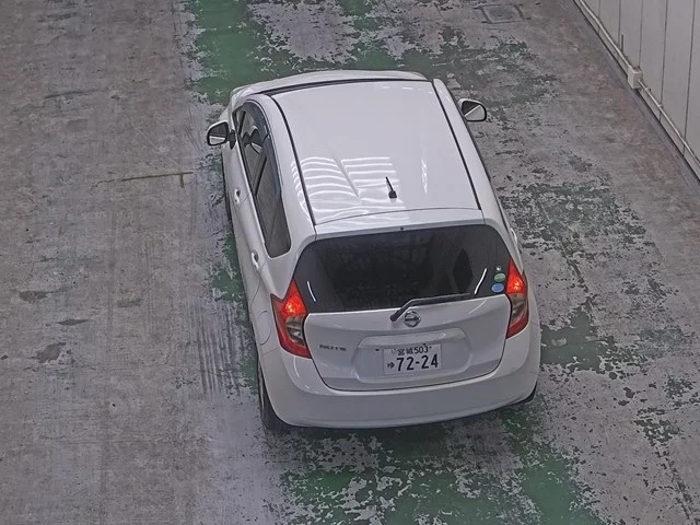Nissan Note  с аукциона в Японии