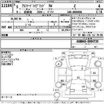 Toyota ALPHARD HYBRID