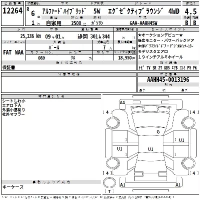 Toyota ALPHARD HYBRID