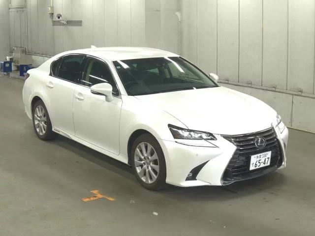 Lexus GS  с аукциона в Японии