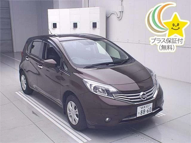 Nissan Note  с аукциона в Японии