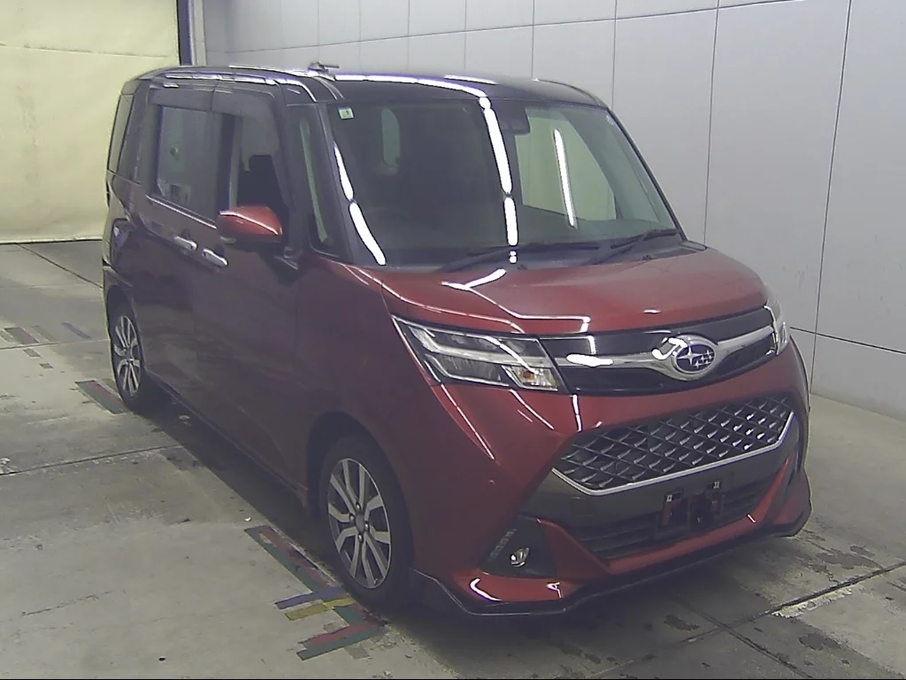 Subaru Justy  с аукциона в Японии