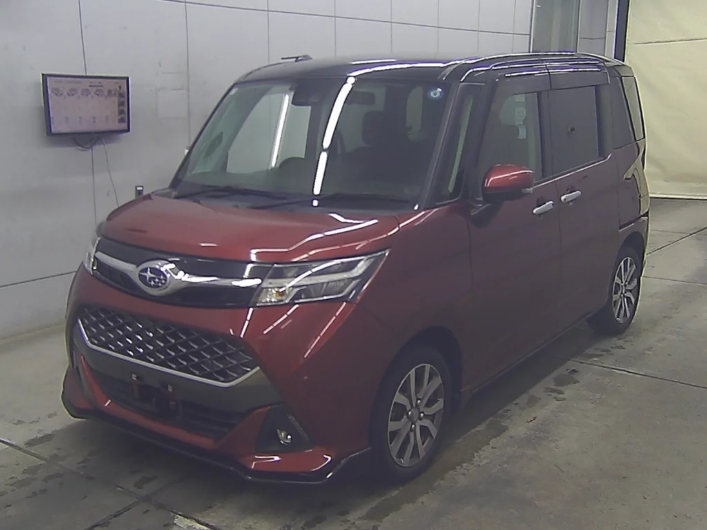 Subaru Justy  с аукциона в Японии