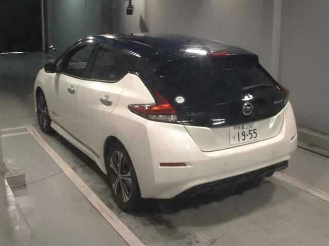 Nissan Leaf  с аукциона в Японии