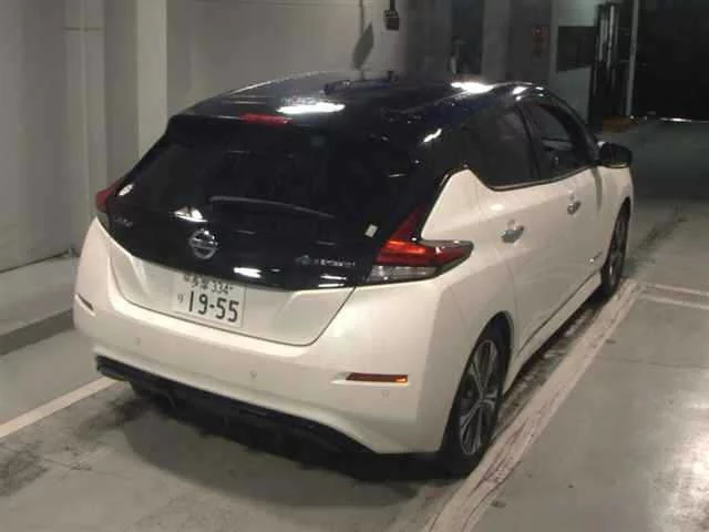Nissan Leaf  с аукциона в Японии
