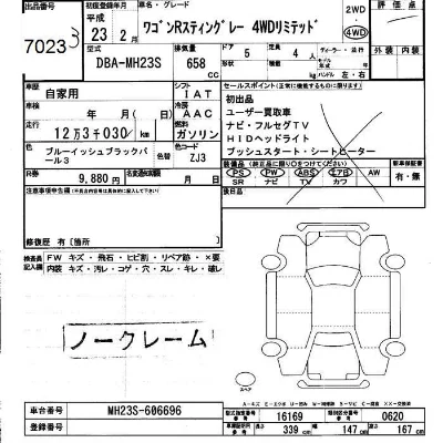 Suzuki WAGON R STINGRAY