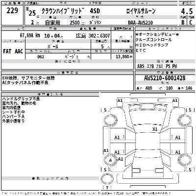 Toyota CROWN HYBRID