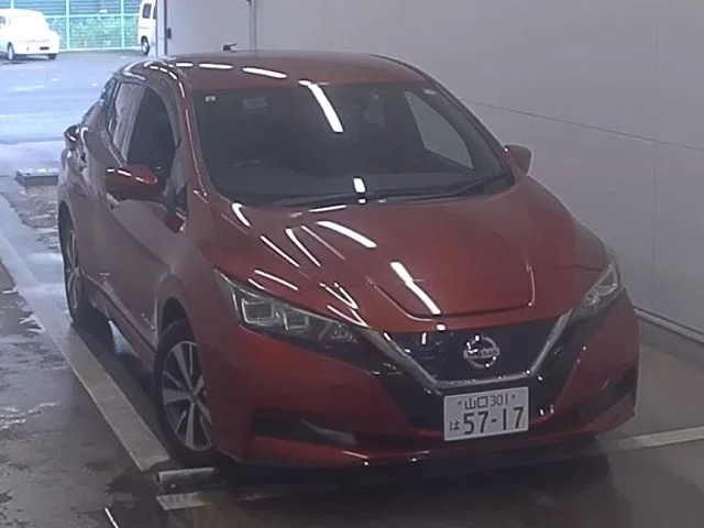 Nissan Leaf  с аукциона в Японии
