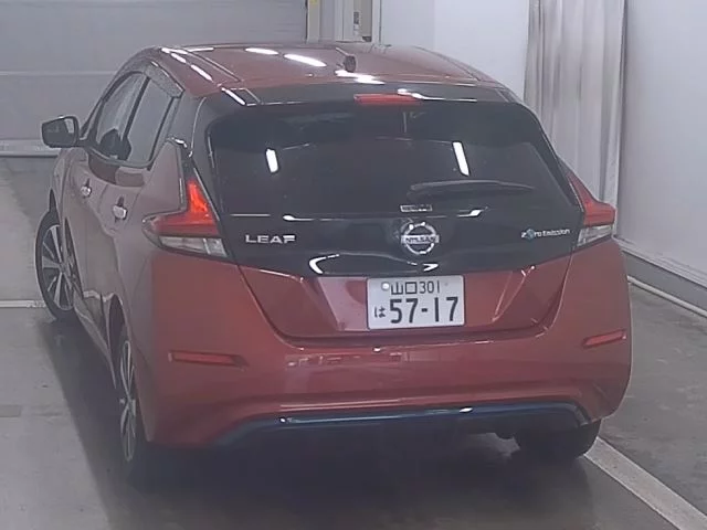 Nissan Leaf  с аукциона в Японии