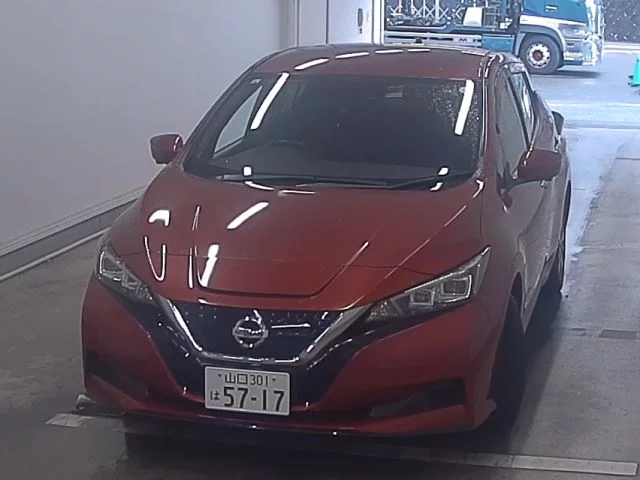 Nissan Leaf  с аукциона в Японии