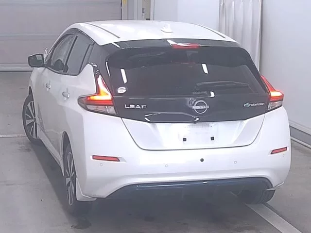 Nissan Leaf  с аукциона в Японии