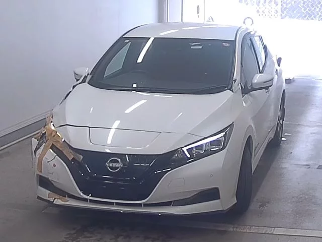 Nissan Leaf  с аукциона в Японии