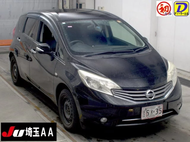 Nissan Note  с аукциона в Японии