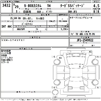 Honda N BOX CUSTOM