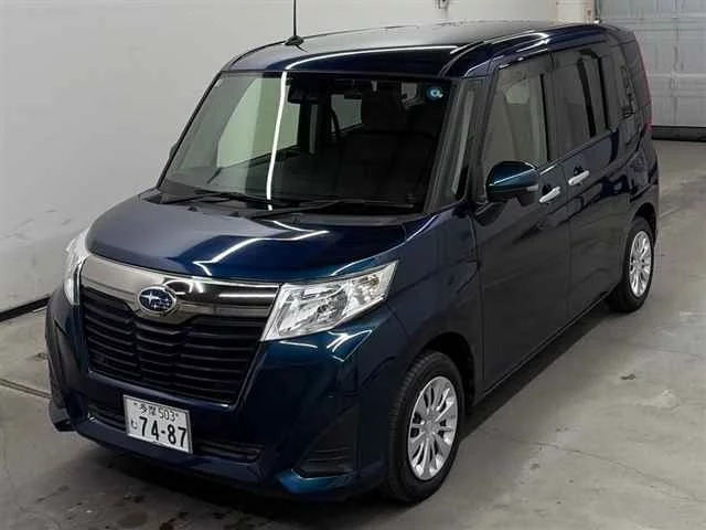 Subaru Justy  с аукциона в Японии