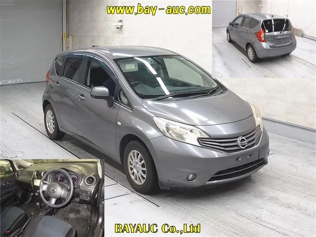 Nissan Note  с аукциона в Японии