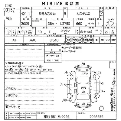 Daihatsu MIRA CUSTOM
