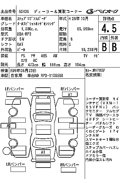 Honda STEPWGN SPADA