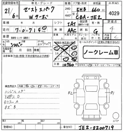 Honda ZEST SPARK