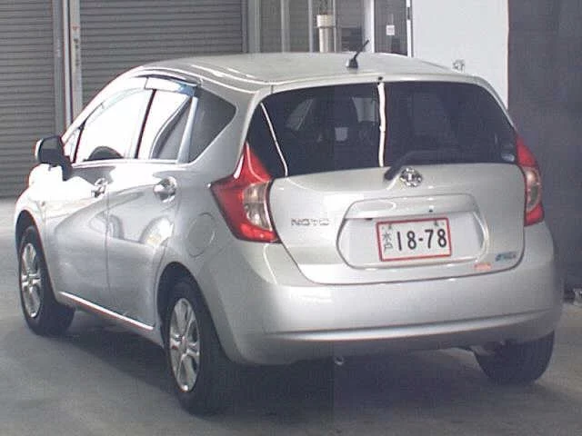Nissan Note  с аукциона в Японии