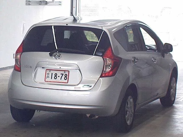 Nissan Note  с аукциона в Японии