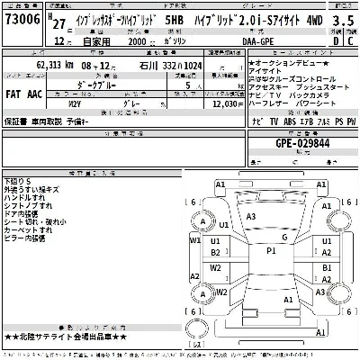 Subaru IMPREZA SPORT HYBRID