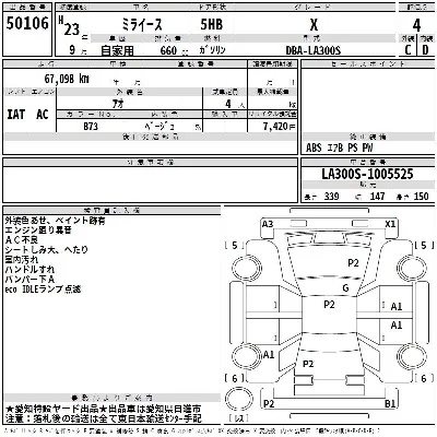 Daihatsu MIRA E S