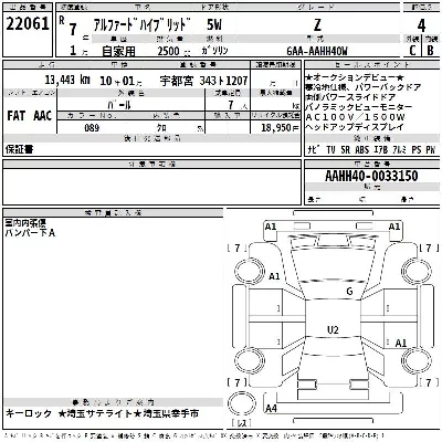 Toyota ALPHARD HYBRID