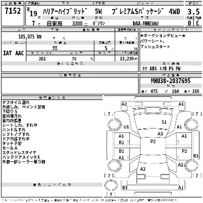Toyota HARRIER HYBRID