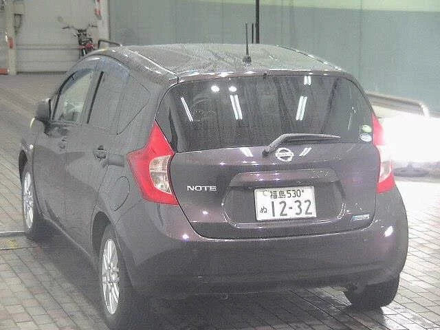 Nissan Note  с аукциона в Японии