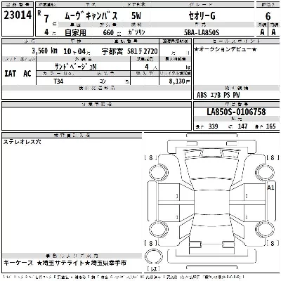Daihatsu MOVE CANBUS