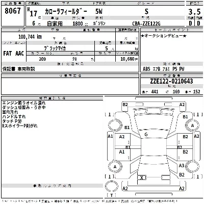 Toyota Corolla Fielder