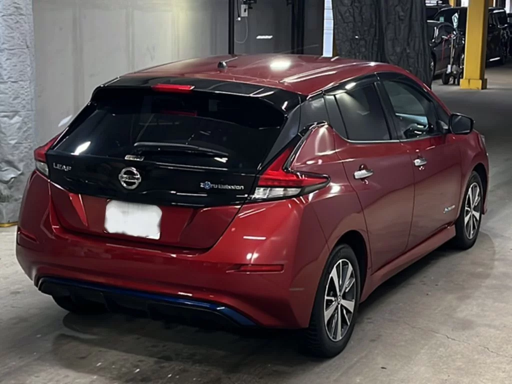 Nissan Leaf  с аукциона в Японии