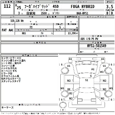Nissan FUGA HYBRID