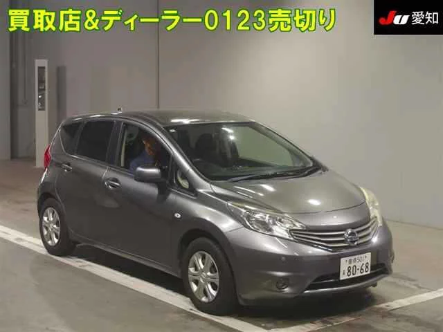 Nissan Note  с аукциона в Японии