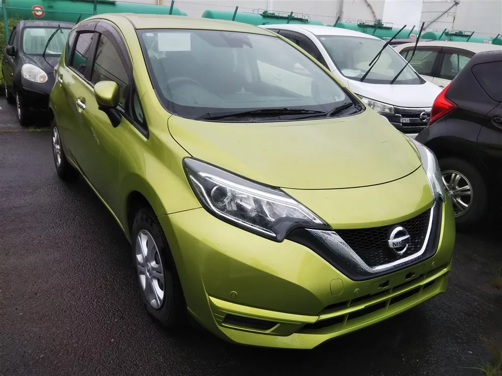 Nissan Note  с аукциона в Японии