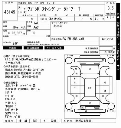 Suzuki WAGON R STINGRAY