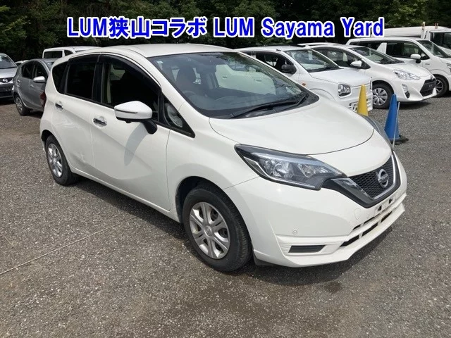 Nissan Note  с аукциона в Японии