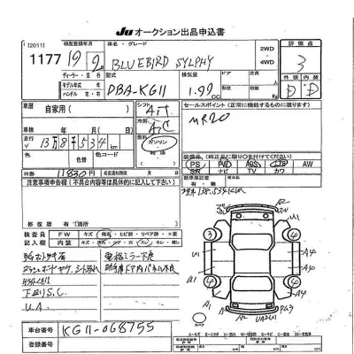 Nissan BLUEBIRD SYLPHY