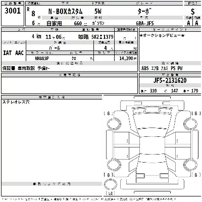 Honda N BOX CUSTOM