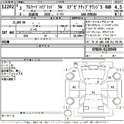 Toyota ALPHARD HYBRID