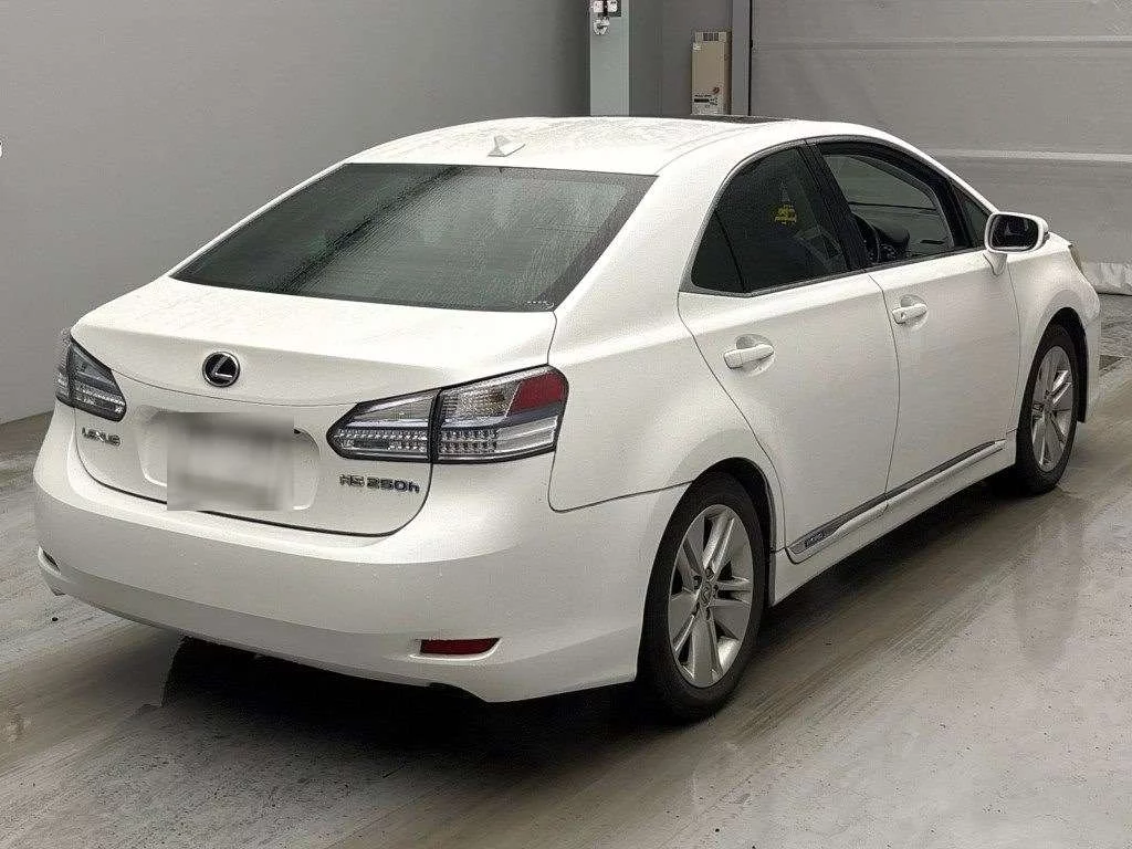 Lexus HS250h  с аукциона в Японии
