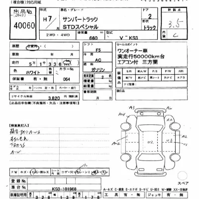 Subaru Sambar Truck